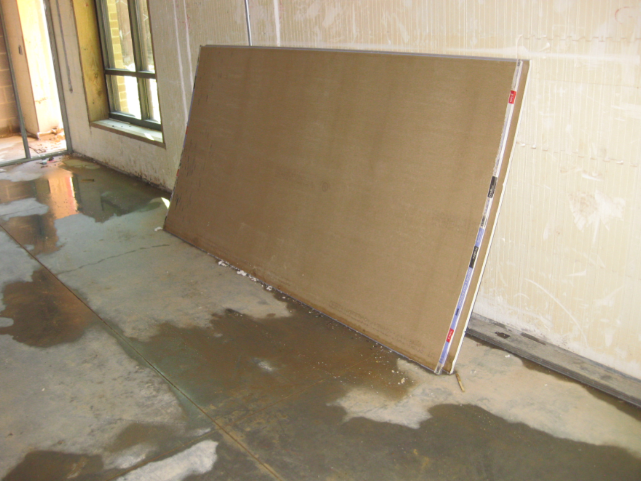 Wet Sheetrock
